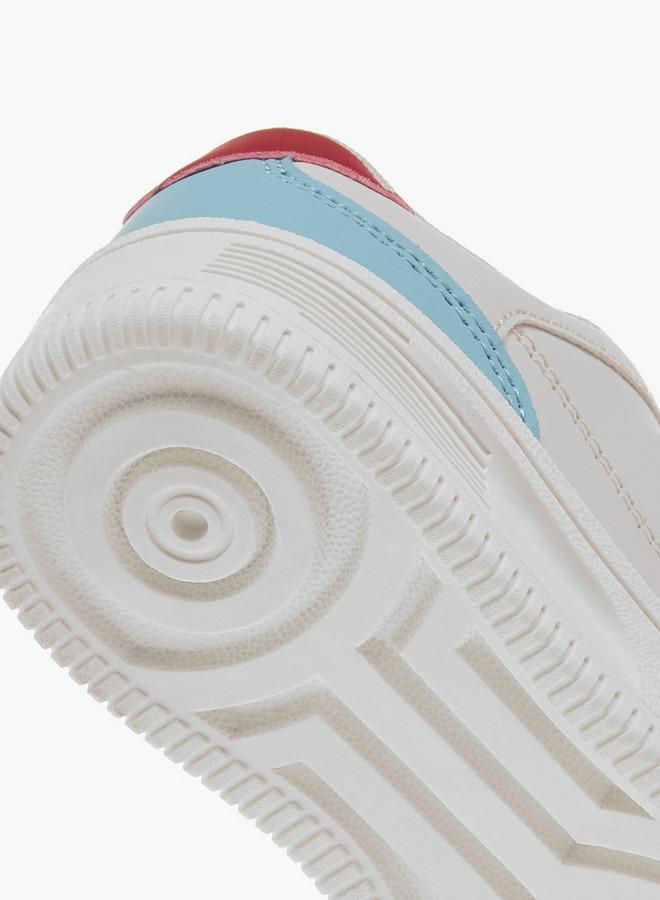 LBL by Shoexpress Boys Panelled Sneakers with Hook and Loop Closure - Image 5