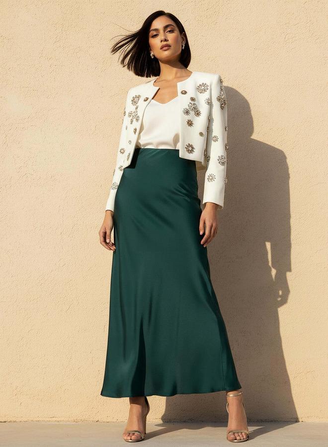 Iconic Maxi Column Skirt - Image 3