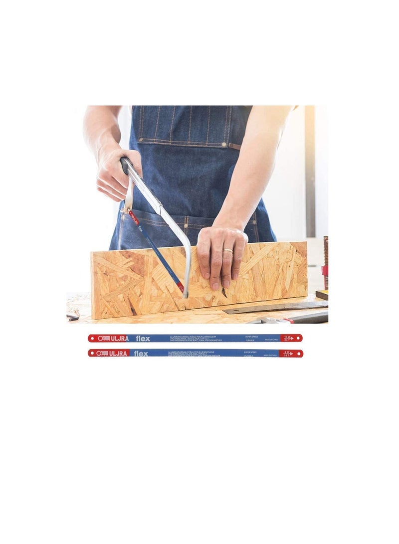 Ultra flex Super Speed Flexible 300mm 12 Inch Metal Cutting Hand Saw Blade (8D/18T)  - Image 3
