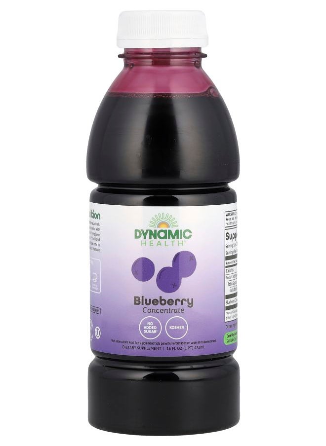 Dynamic Health Blueberry Concentrate 16 fl oz (473 ml) 