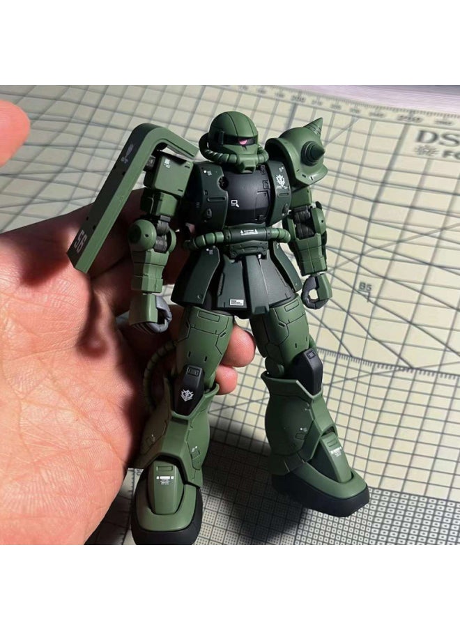 Generic - Gundam HG Attack Free Heresy Jim Spartan Mark Rabbit MK-II Riding Model Mecha Assembled Toy-Color:JMS-GTO Zagu-With Fluorescent Water Sticker -1268 - Image 1