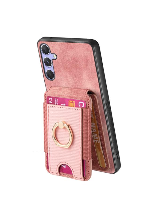 اس-توب جراب هاتف جلدي لهاتف Samsung Galaxy S23 Ultra 5G بتصميم كلاسيكي مع حامل مغناطيسي قابل للفصل وحقيبة بطاقات - Image 4