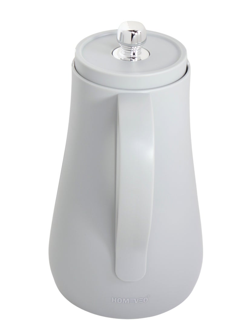 HOMEVEO The Line Thermos Set 1L + 0.6L - Elegant design for coffee and tea and superior thermal insulation to maintain heat for 20 hours  - Image 2