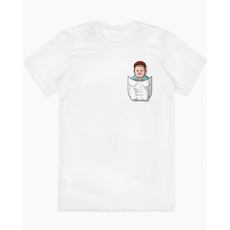 Hasbulla Hasbra Illustration American Vintage Bintage High Street Oversizet T-Shirt - Image 1