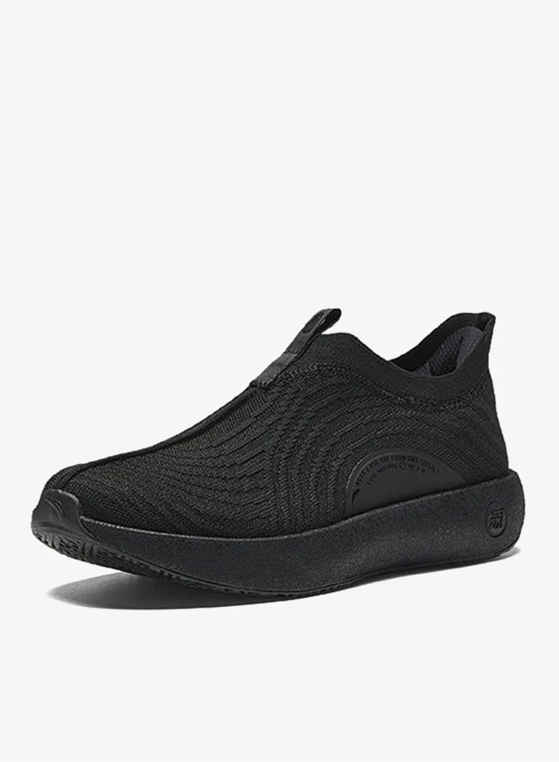 ANTA ZiZai ｜comfortable shoes slip-on shoes breathable walking summernew arrival casual walking shoes soft shoes Black