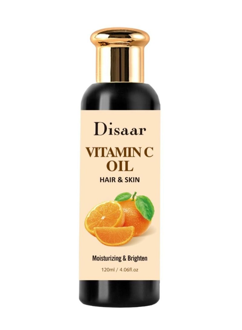 ديسار زيت فيتامين سي لترطيب وتفتيح الشعر والبشرة 120 مل