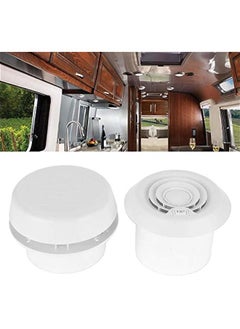 Generic Ventilation Fan, 12V Strong Wind Quiet Ceiling and Wall Mount Exhaust Fan, Copper Motor Dustproof Roof Fan Ceiling Air Ventilation Cooling Grille for Campers Motorhome Travel Trailer  - Image 3