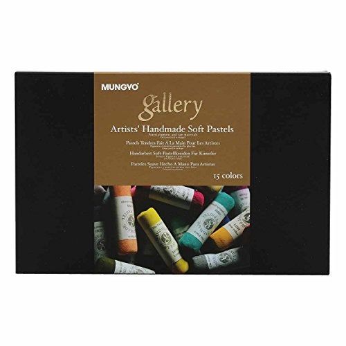 Mungyo MPHM-15 Gallery Artists' Handmade Soft Pastels, Set of 15, Hand-Rolled Pastels in Artist Quality, Soft Consistency - Image 3