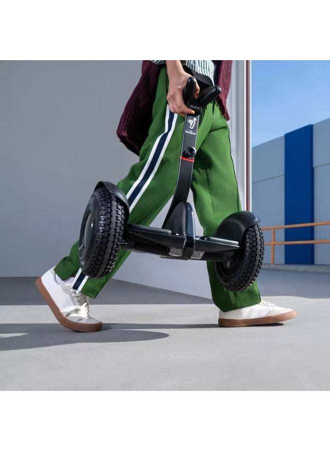 Segway-Ninebot سكوتر سيجواي ناينبوت ميني برو 2 إصدار مطور ذاتي التوازن | مدى يصل إلى 35 كم | سرعة قصوى 18 كم/س | محركان بدون فرش بقوة قصوى 800 واط × 2 | إطارات هوائية مقاس 10.5 بوصة | مقاوم للماء بمعيار IPX4 | أسود - Image 3