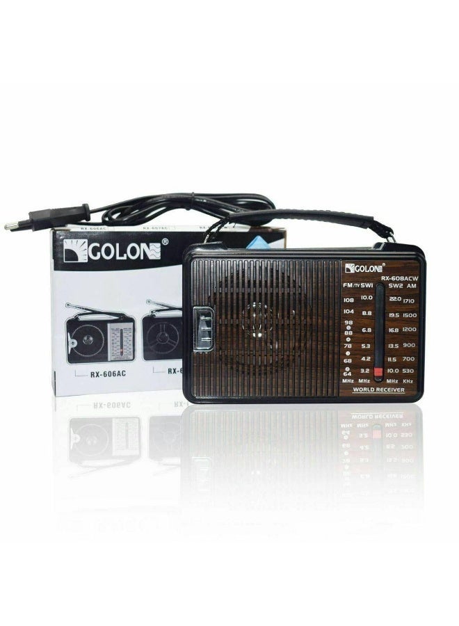 راديو كهربائي صغير– صوت نقي وقوي مع إشارة عالية وتشغيل كهربائي – مثالي لسماع إذاعة القرآن الكريم في المنزل أو أثناء التنقل ARMini electric radio – clear and powerful sound with strong signal and electric operation – ideal for listening to Quran radio at home or on the go. - Image 5