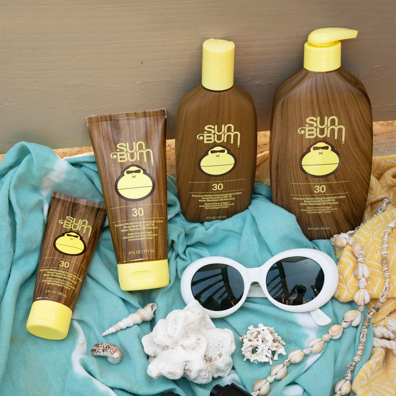 Sun Bum Original SPF 30 Sunscreen Body Lotion - Broad Spectrum Moisturizing Sunscreen with Vitamin E - Hawaii 104 Act Compliant (Made without Octinoxate & Oxybenzone) - Travel Size - 3 oz - Image 2