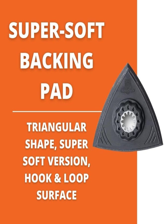 Fein 63806141220 Triangle Shaped Super Soft Sanding Pad, Colour Coded - Image 3
