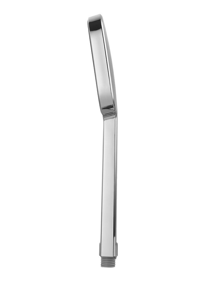 Orvos Hand Shower Single Mode- Matrix, Square 4x4 inches, Chrome Plated With High Grade Korean ABS material from LG, Black and Chrome Color, Head only, for high end luxury bathrooms - Image 5