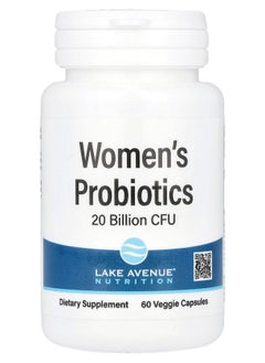 Women's Probiotics 20 Billion CFU 60 Veggie Capsules