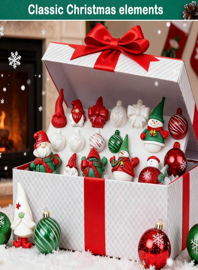 Wavlakth Christmas Silicone Mold for Baking 3 Pack, 3D Christmas Gnome Candy Chocolate Molds Holiday Mini Pie Mould with Christmas Bell Shape for Mini Cakes, Handmade Soap, Chocolate, Jello, Candy and Candles - Image 5