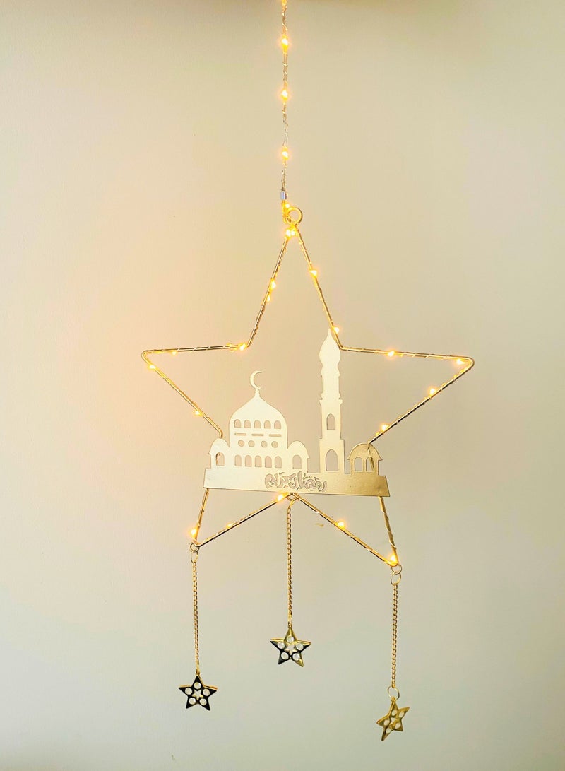 Highland Hanging Star Eid Ramadan LED Light Decorations - Image 3
