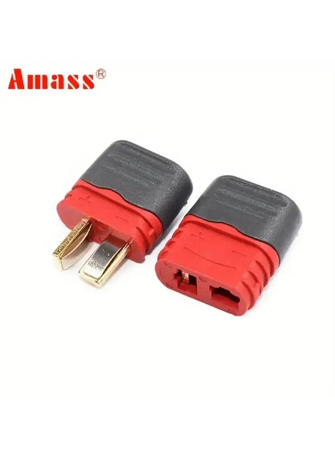 10PCS Male Female Deans T Plug Connector With Cover For RC Battery Aircraft Toys - Image 4