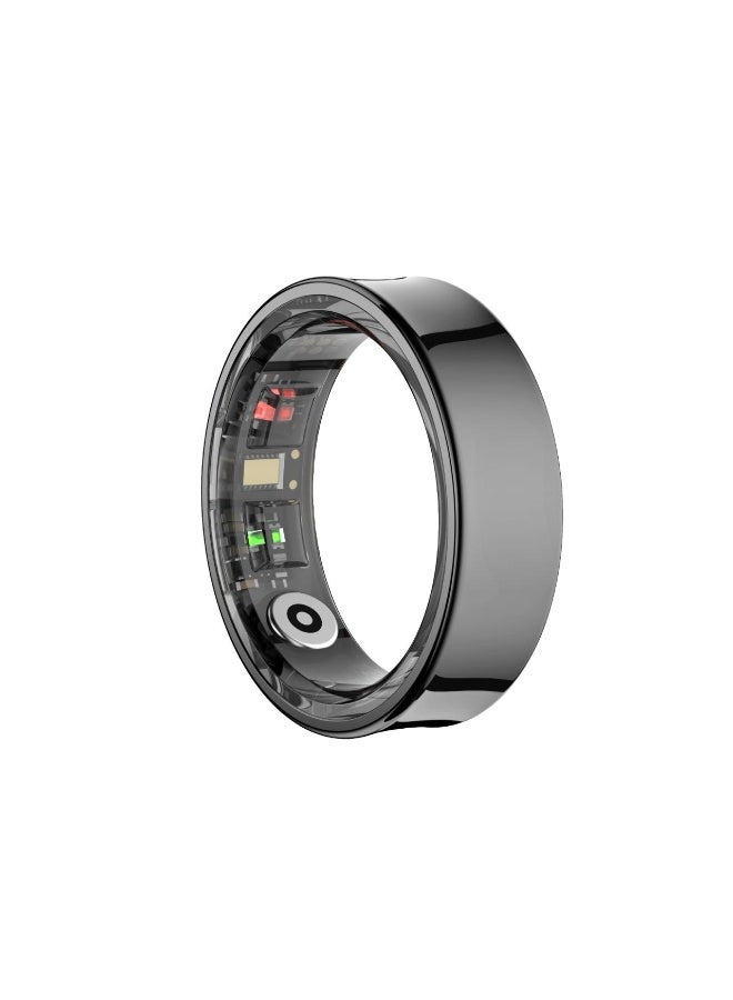 TCH Smart Ring IRing R20 Health & Fitness Tracker for Men and Women, Sleep Monitoring, Heart Rate & Blood Oxygen, Pressure, Stress Tracking, Waterproof, 7 Days Battery Life (Deep Grey-R20-07) - Image 3