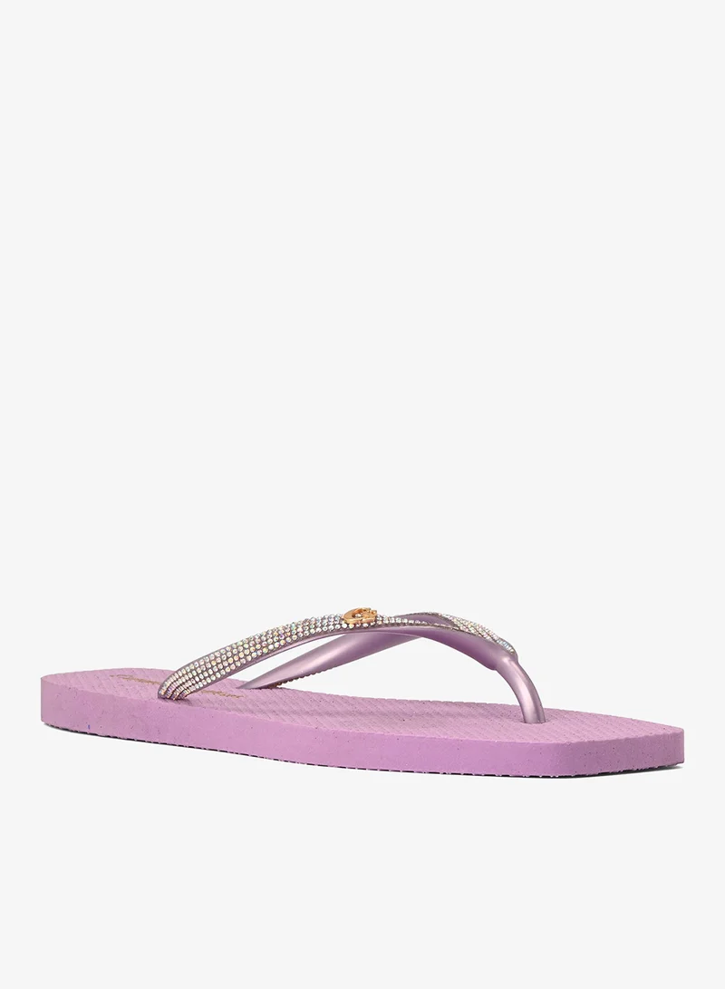 Carmen Steffens Flip-Flops Lilac Shine