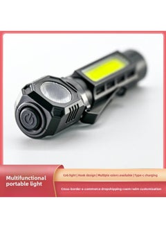 Generic Outdoor Strong Magnetic Work Lamp Headlamp Camping Fishing Multi-function Headlamp Plus Pen Lamp Waterproof LED Lamp-Color:500 MA Battery  - Image 1