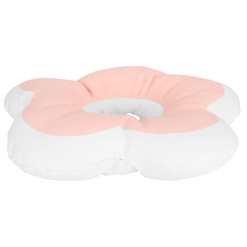 Pink Flower Shaped Cat Recovery Collar Soft Adjustable Waterproof Anti Licking Size L - Image 5