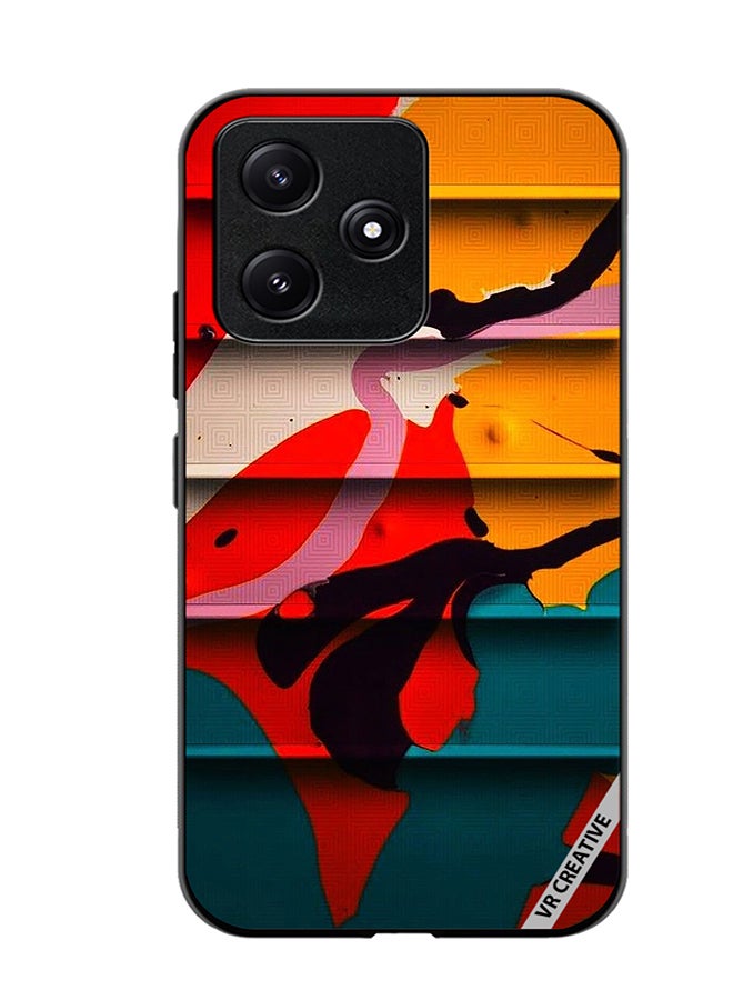 VR CREATIVE Protective Case Cover For Xiaomi Poco M6 Pro 5G Street Paint Design Multicolour - Image 1