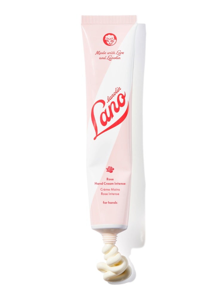 Lanolips Lano Lips – Rose Hand Cream Intense with Lanolin (50ml) - Image 3