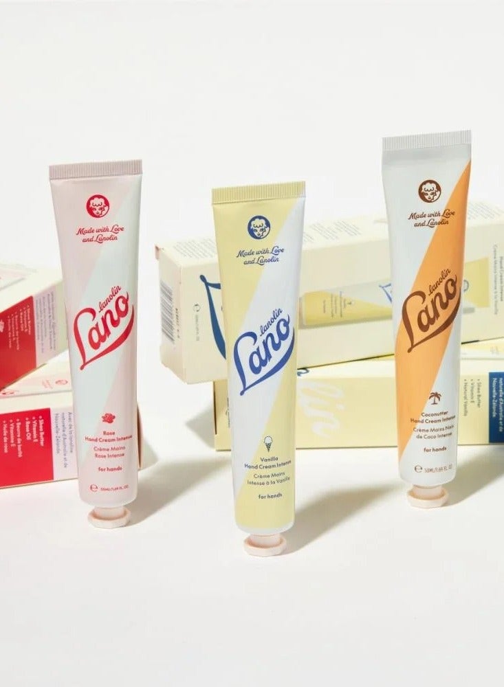 Lanolips Lano Lips – Rose Hand Cream Intense with Lanolin (50ml) - Image 4