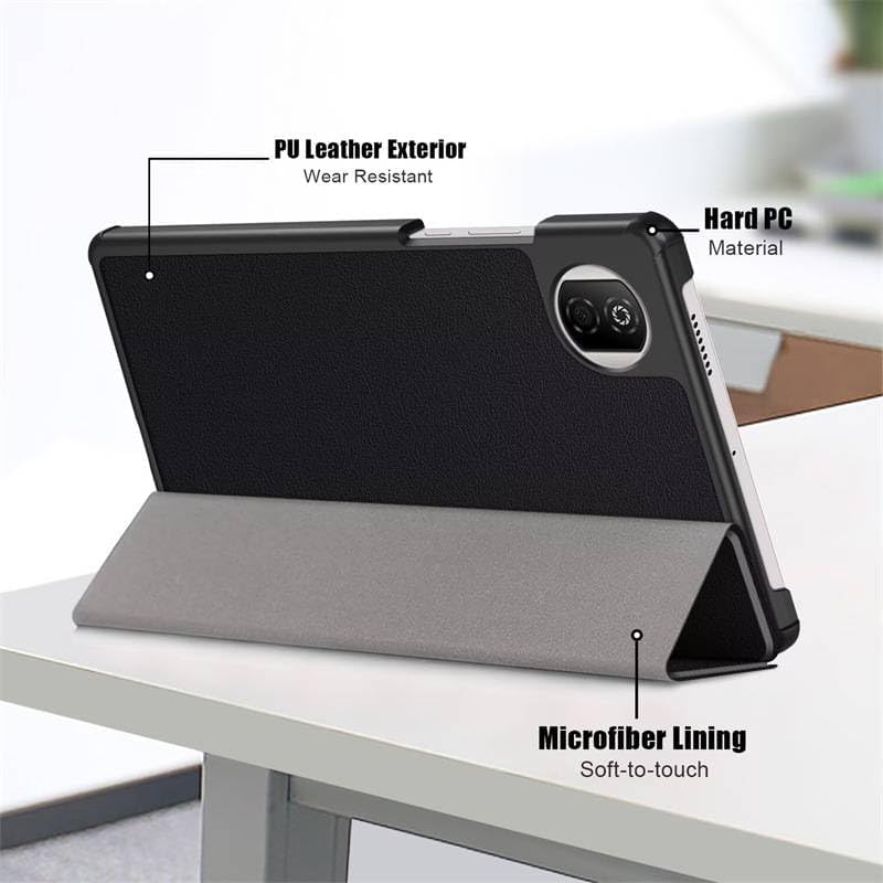 Vurtboly Case Compatible with Honor Pad X7 8.7inch 2025 Cover, Trifold Stand with Auto Sleep/Wake Function, Slim Flip Case Protective Cover Compatible with Honor Pad X7 8.7inch 2025 (Black) - Image 3