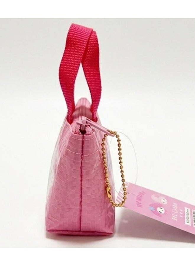 Daiso Sanrio My Melody Micro Mini Bag Charm - Cute Kawaii Tote Keychain Coin Purse - Image 4