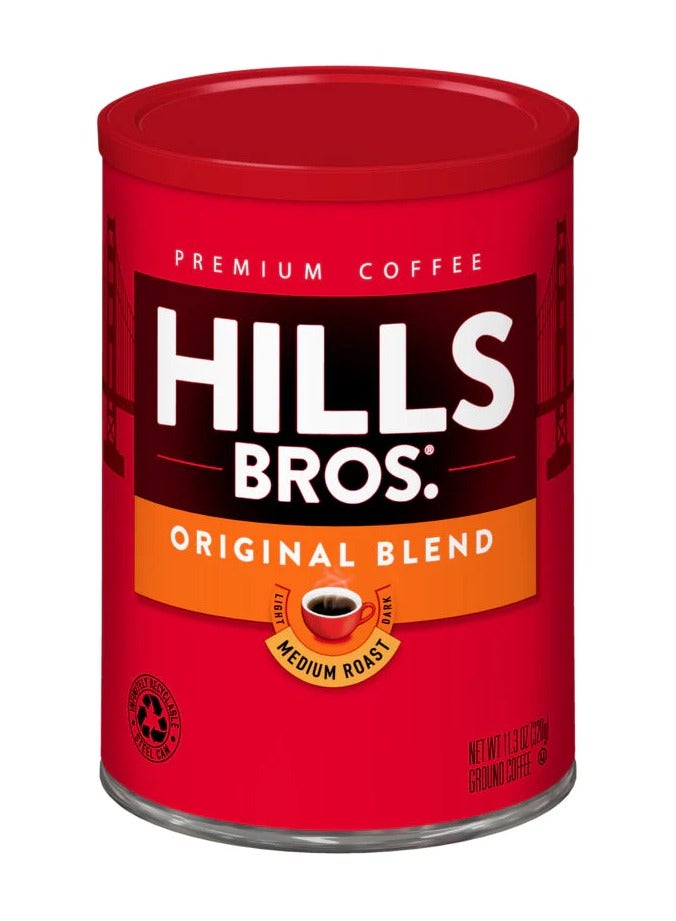 Hills Bros Hills Bros. Coffee Original Blend - Medium Roast - Ground - 320 gm  - Image 1