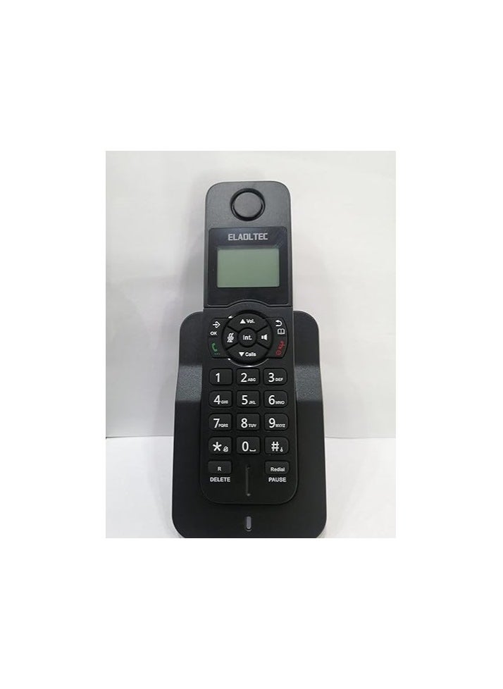 EL-Adl.Tec D1005 Cordless Telephone - Black  - Image 1
