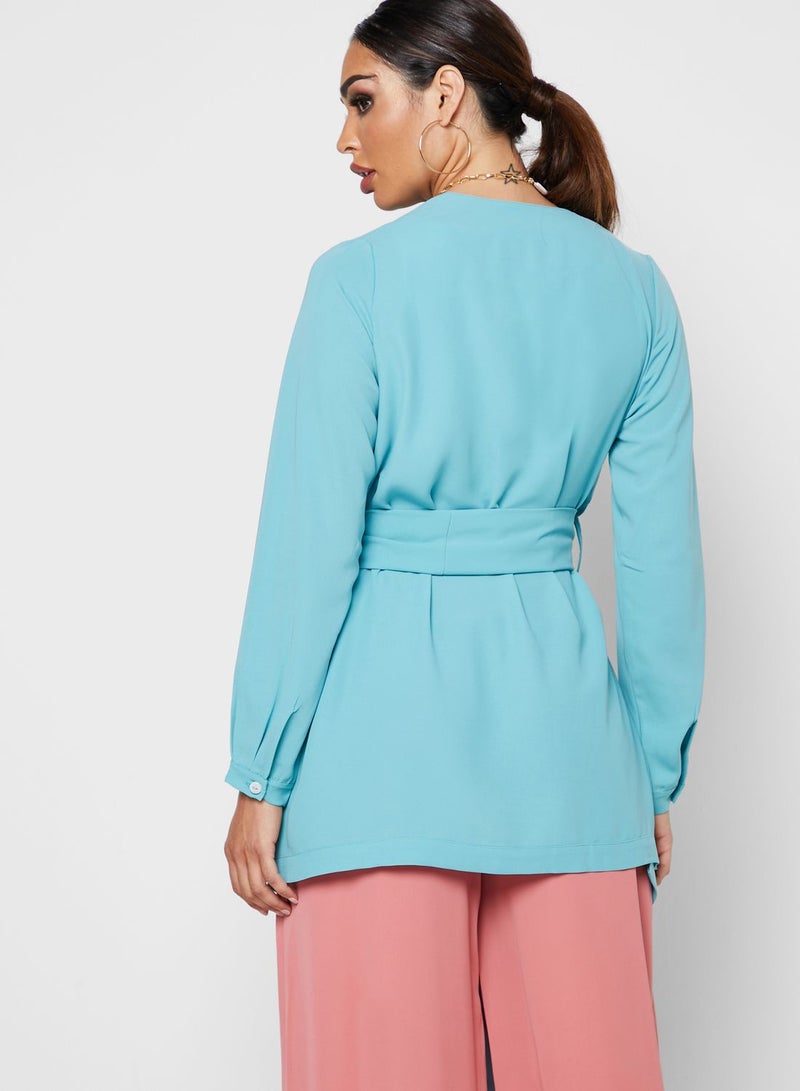 Desert Cove Wrap Top  - Image 2