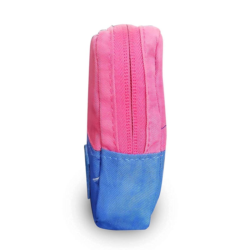Lexazo First Aid Pouch Travel Cosmetic Makeup Toiletry Organizer Storage Pouch for Unisex 19 X 4 X 14 cm Pink Blue - Image 4