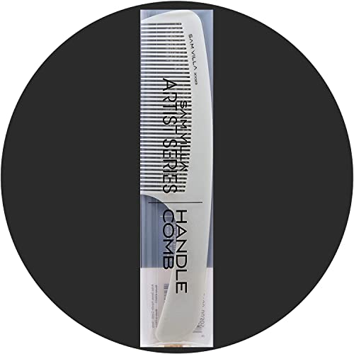 Sam Villa Artist Series Barbering Handle Comb, Ivory - Image 5