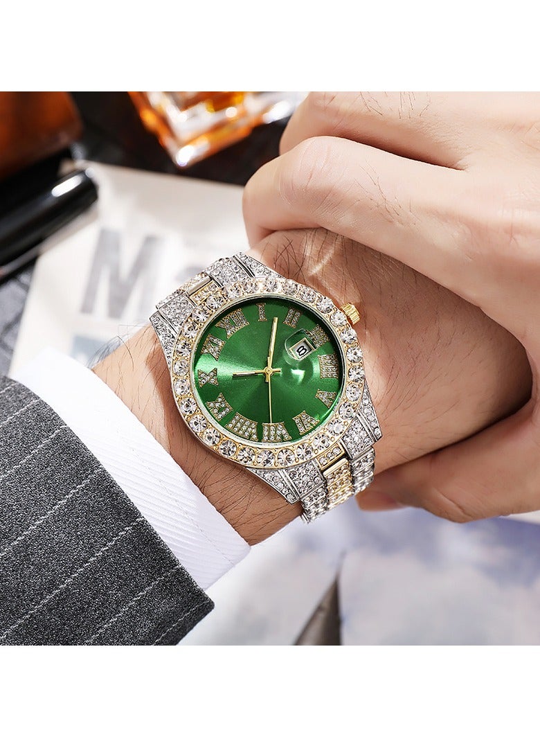 JOOLI Unisex Watch Fashion Shiny Wrist Jewelry Popular Classic Gold Silver Men Women Wedding Gift - Image 1