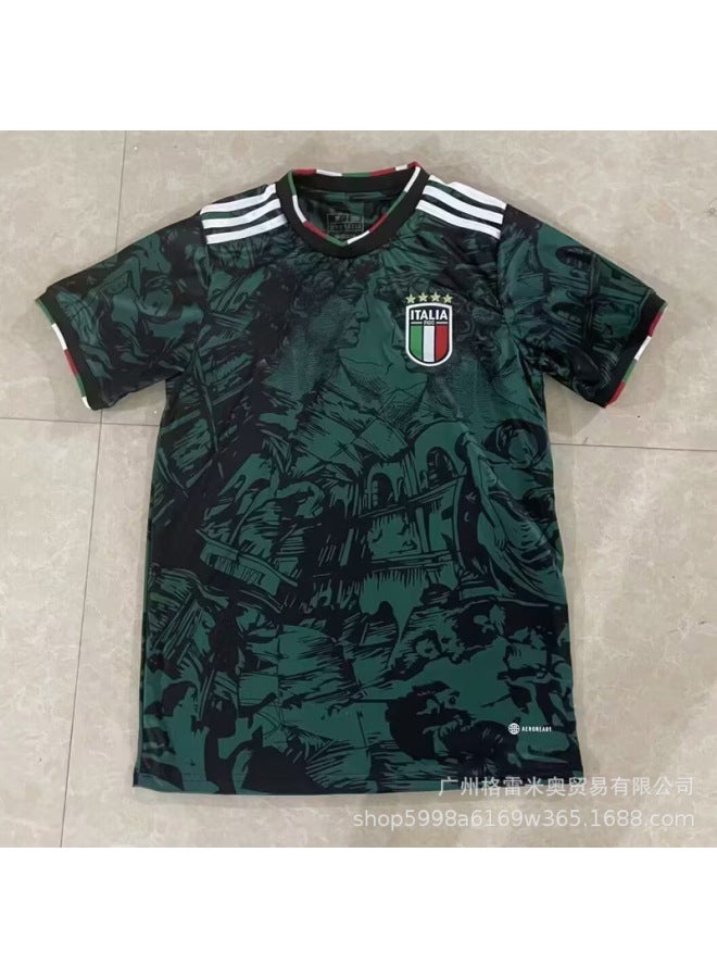 23-24 Italy Special Edition Short Sleeve Football Jersey - Image 1