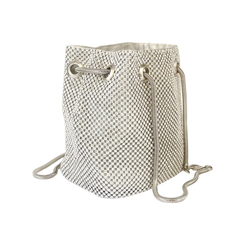 Internet Celebrity Bucket Bag Evening Bag Portable Evening Bag Women'S Diamond-Embedded Rhinestone Cheongsam All-Match Dress Banquet Bag - Image 5
