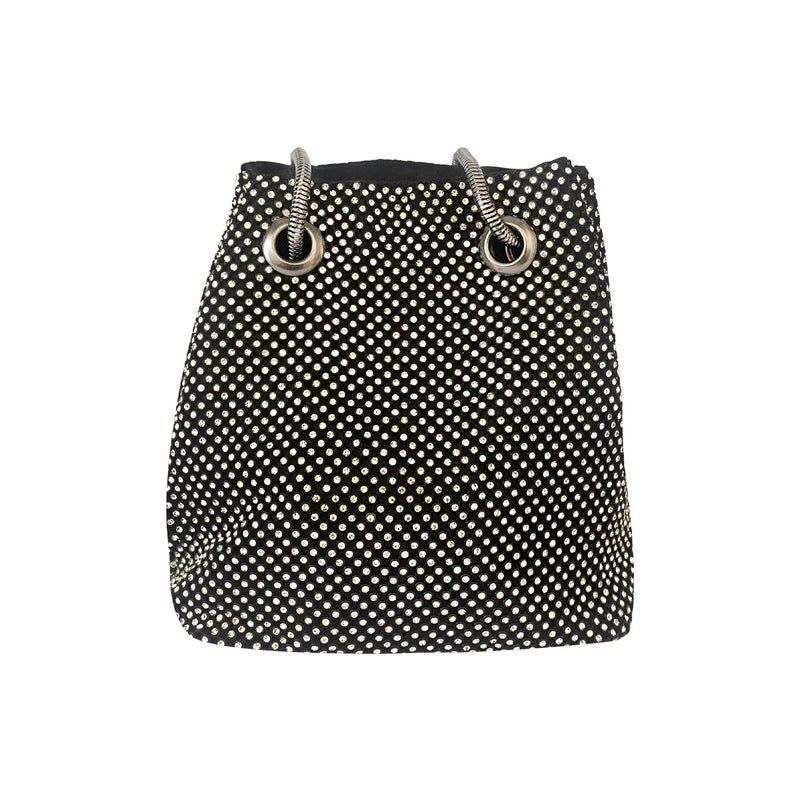 Internet Celebrity Bucket Bag Evening Bag Portable Evening Bag Women'S Diamond-Embedded Rhinestone Cheongsam All-Match Dress Banquet Bag - Image 4
