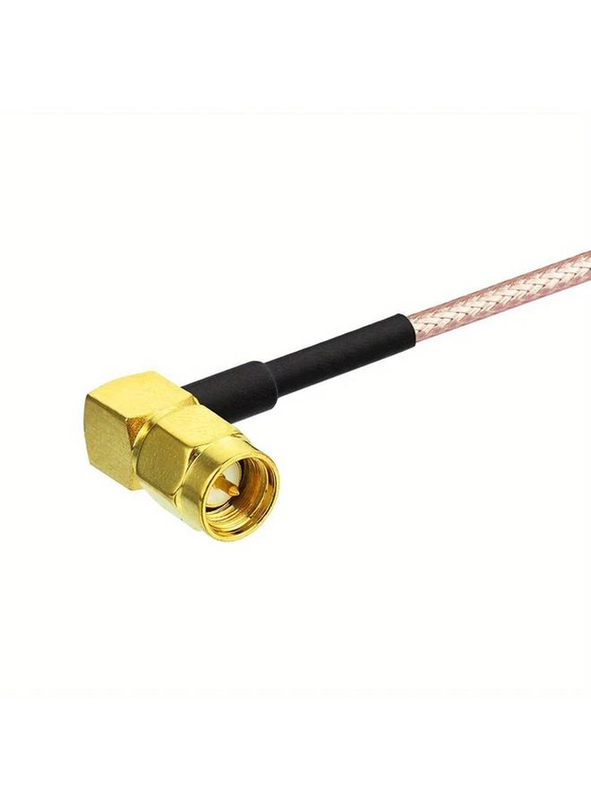 كابل تمديد هوائي بزاوية قائمة من أنثى إلى ذكر 12 بوصة 30 سم قطعتان لجهاز توجيه 4G LTE - Image 5