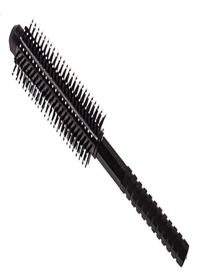 E-DUNIA® 1 Pcs Of Round Hair Brush Comb with Nylon Bristles for Women/Men/Kids Detangling & Massaging, Anti Static, Best for All Hair Types Wet & Dry Daily Use with 6 Pcs Of Long Hair Clip[Pack Of 7] - Image 3