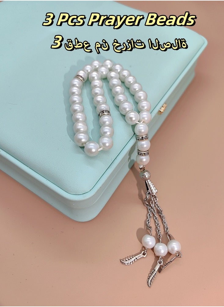 General - 3Pcs/33Pcs Resin Prayer Beeds /Tasbih/8mm - Image 1