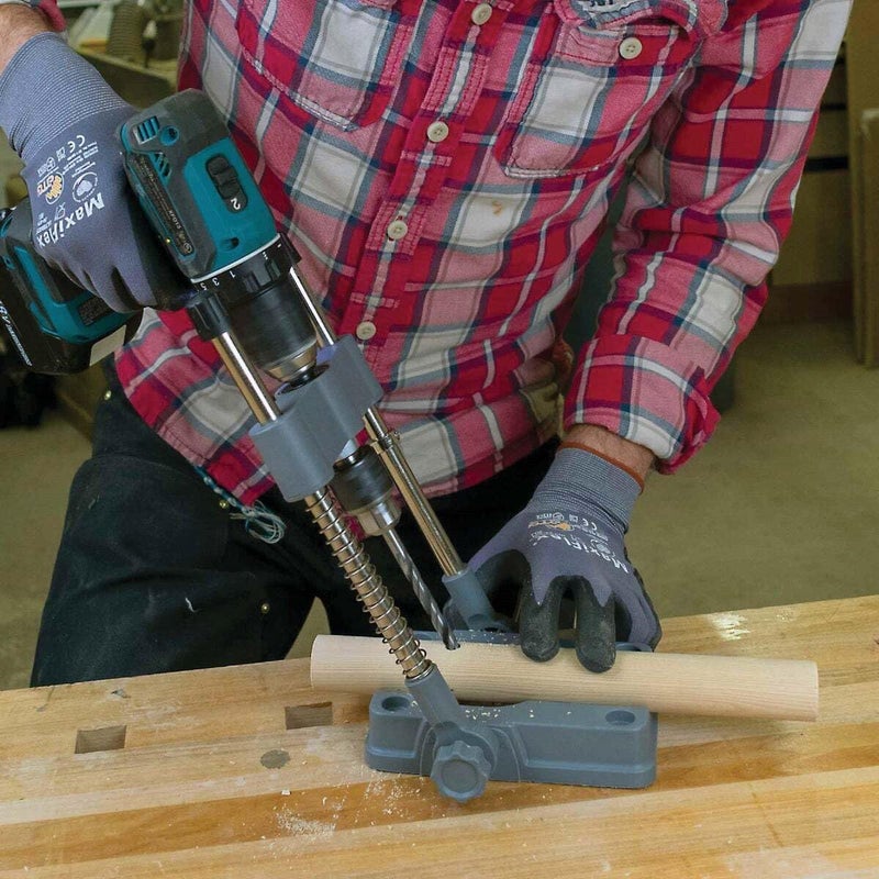 General Tools Precision Drill Guide #3638 - for 3/8” and 1/2” Power Drills - Image 3