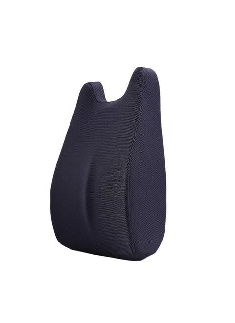 Ergonomic Design 3D Mesh Lumbar Support Pillow and Memory Foam Back Cushion