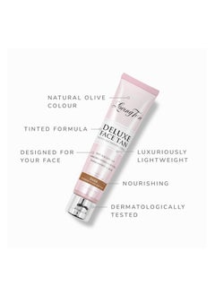 Loving Tan Loving Tan Deluxe Face Tan, Dark - Streak Free, Natural Looking, Professional Strength Sunless Tanner - 10+ Self Tanning Applications per Bottle, Cruelty Free, Naturally Derived DHA - 1.6 Fl Oz  - Image 2