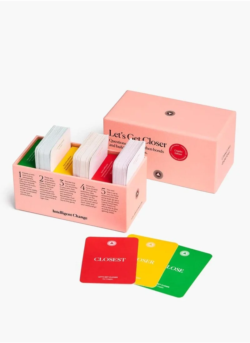 Intelligent Change Intelligent Change Let's Get Closer Conversational Cards - Couples Edition