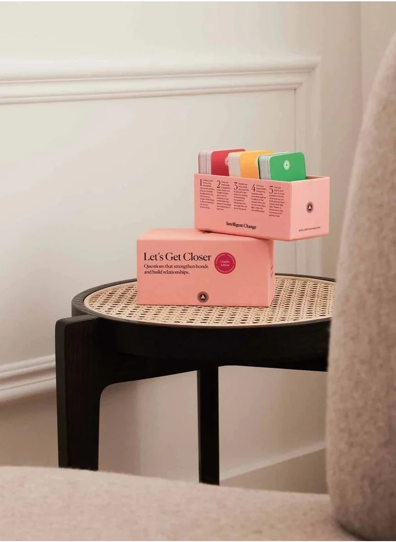 Intelligent Change Intelligent Change Let's Get Closer Conversational Cards - Couples Edition
