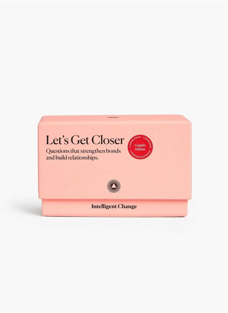أنتلجينت_تشينج Intelligent Change Let's Get Closer Conversational Cards - Couples Edition