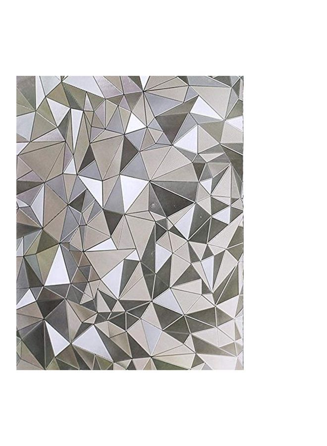Fofon 3D Cut Glass Effect Window Film Translucent 1.5x17.7x1.5inch - Image 1