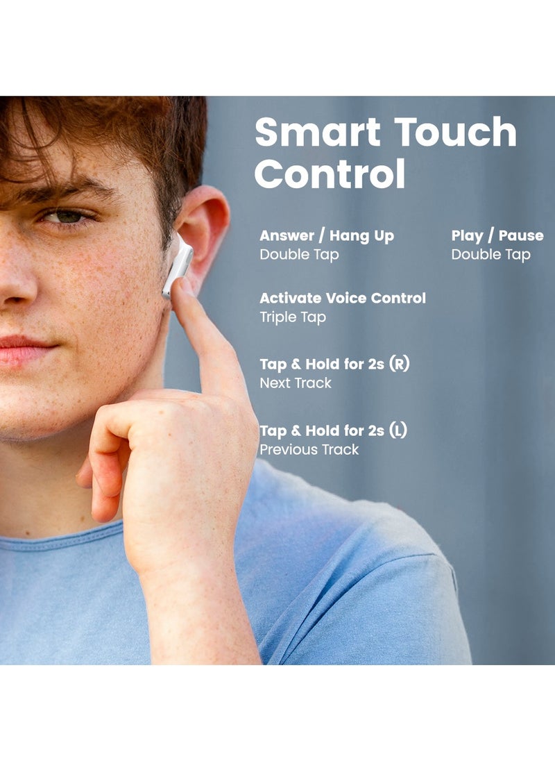 Sounarc - Sounarc Q1 Earbuds with Crystal Clear Call, Powerful Bass, Bluetooth 5.3 & 28 Hours of Playtime - Image 1